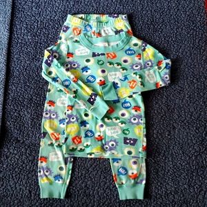 HANNA Andersson Pixar Monsters Inc pajamas 5T